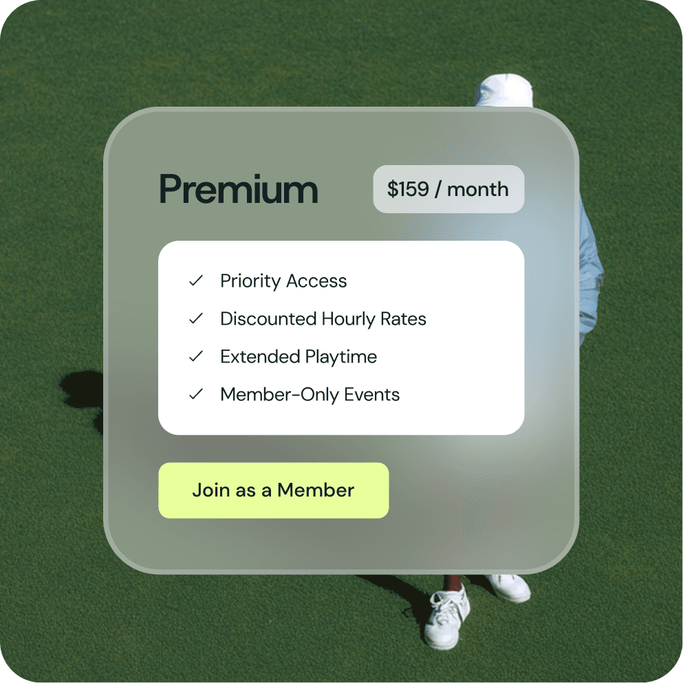 Flexible memberships with full control